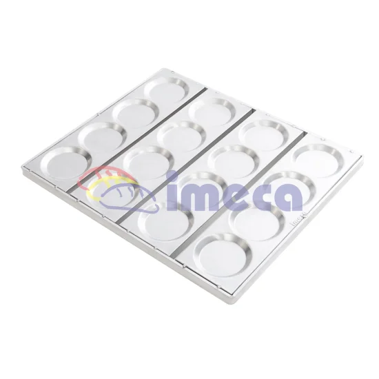 Assadeira 58x70 hamburguer aluminio 16 cavidades