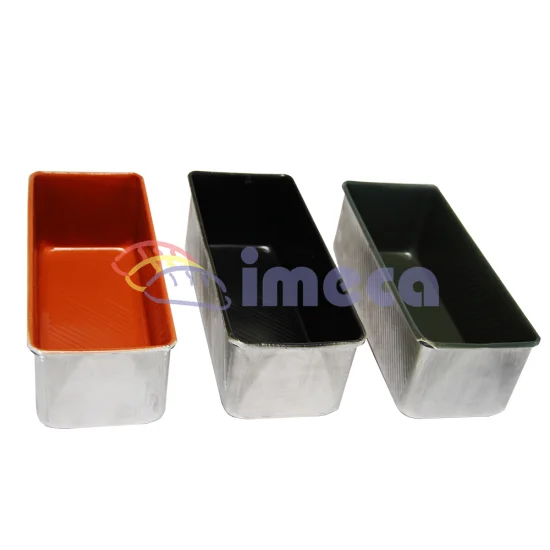 Forma de po de forma 30x10x10 alum estampada com revestimento