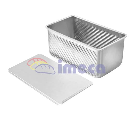  Forma para po de fomra 20x10x10 aluminio estampada com tampa