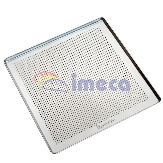 Assadeira 35x35x1 alumnio perfurada