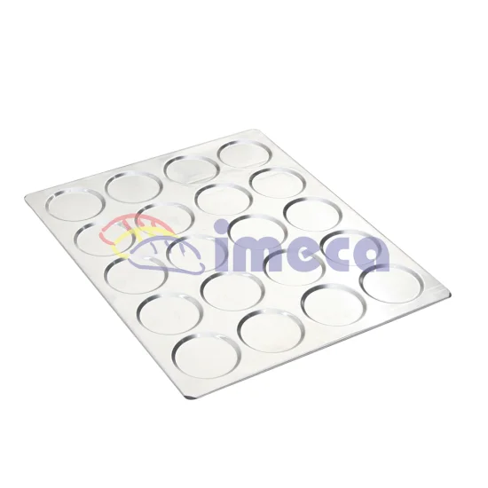 Assadeira 58x70 hamburguer alumnio 20 cavidades