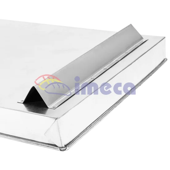 Assadeira Banho Maria 60x40x4 flandres dobrada com p