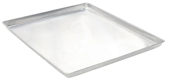 Assadeira 58x70x3,5 em alumnio 0,6mm lisa estampada
