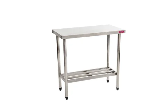 Mesa 0,84x0,45x0,85 Inox 430 grade inferior