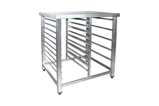 Mesa para Apoio de Forno Convector 0,80x,70 com Suporte para Cuba GN
