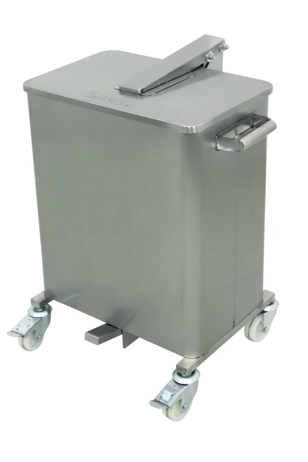 Lixeira em Inox - 72 Litros