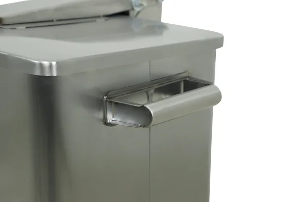 Lixeira em Inox - 72 Litros