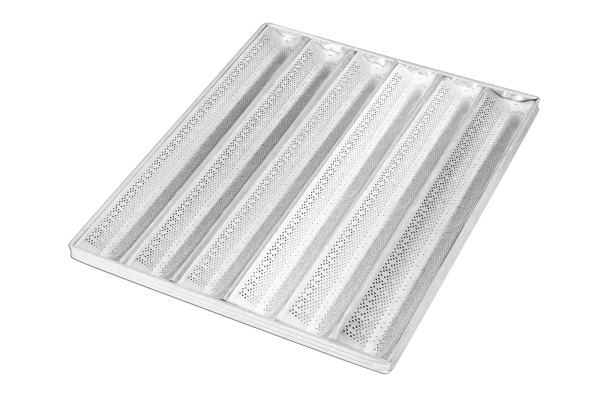 Esteira Canaleta Reforçada 58x70 com 06 ondas perfil aluminizado