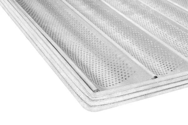 Esteira Canaleta Reforçada 58x70 com 06 ondas perfil aluminizado
