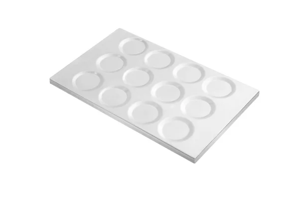 Assadeira 58x35 hamburguer alumínio 12 cavidades