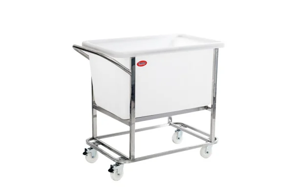 Dispositivo para transporte Inox com caixa plástica 180 litros